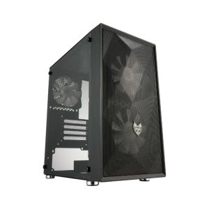 FSP CST130 Basic Micro-ATX Gaming Chassis – Black