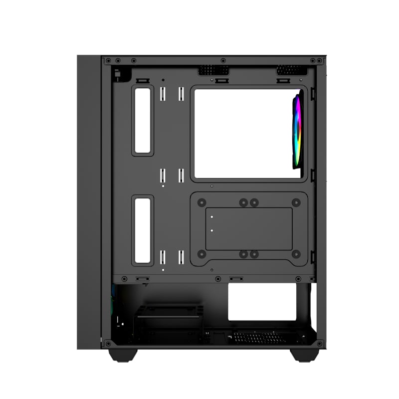 Raidmax V1000TBS ATX Micro-ATX Mini-ITX ARGB Mid-Tower Gaming Chassis – Black - Image 7