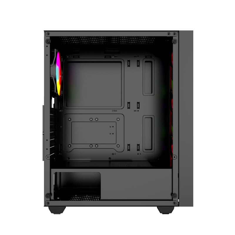 Raidmax V1000TBS ATX Micro-ATX Mini-ITX ARGB Mid-Tower Gaming Chassis – Black - Image 9