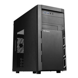 Antec VSK3000 Elite ATX  Mini-ITX Mid-Tower Gaming Chassis – Black