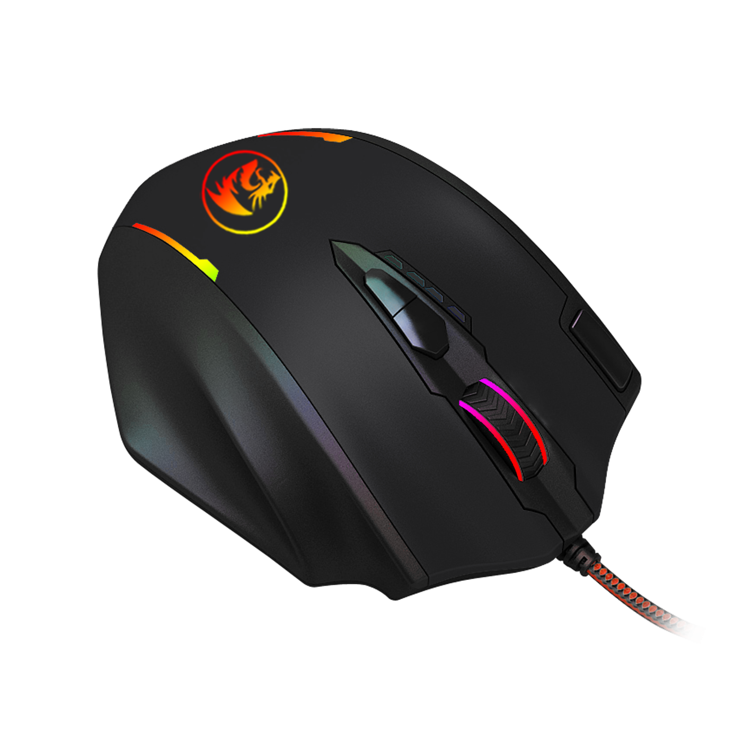 REDRAGON IMPACT 12400DPI MMO Gaming Mouse – Black - Image 4