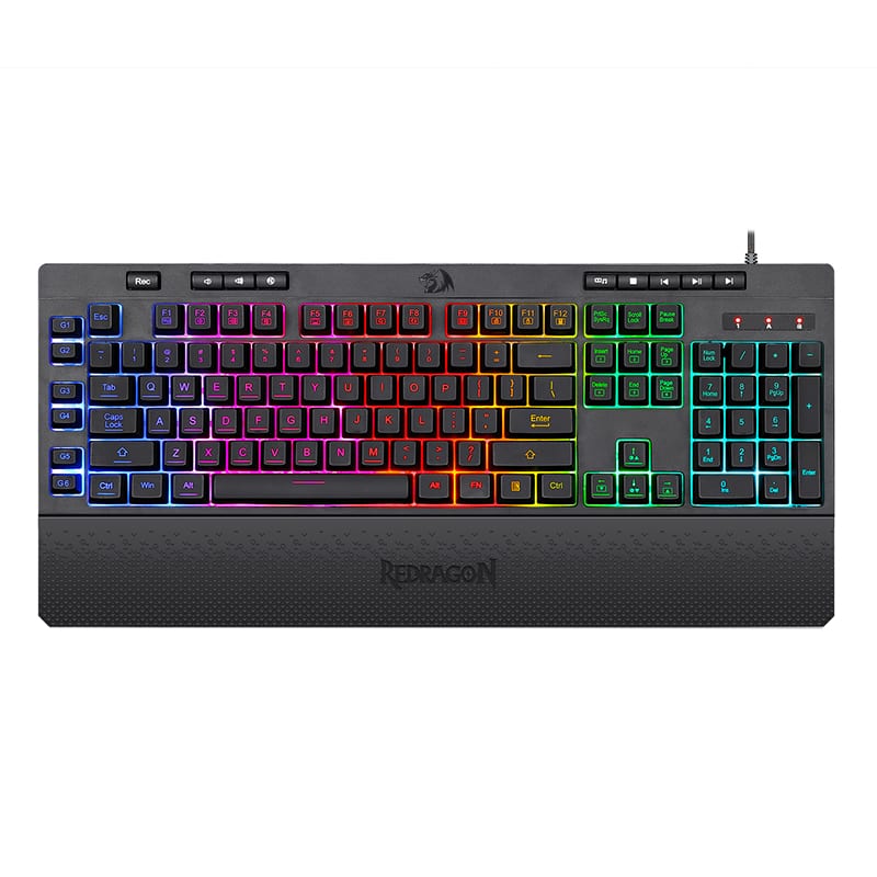 REDRAGON SHIVA Membrane Keyboard – Black - Image 2