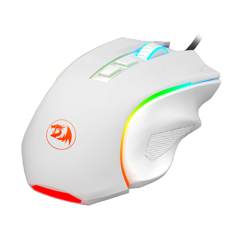 REDRAGON MOUSE GRIFFIN 7200DPI USB WHITE - Image 2