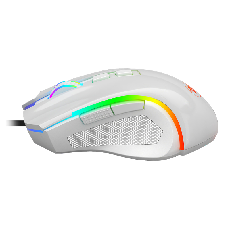 REDRAGON MOUSE GRIFFIN 7200DPI USB WHITE - Image 3