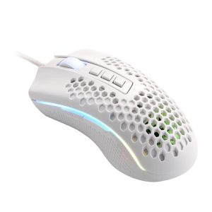 REDRAGON STORM WIRED RGB – LIGHTWEIGHT DESIGN WHITE